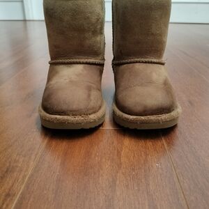 UGG Kids Brown Suede Classic Short Boots